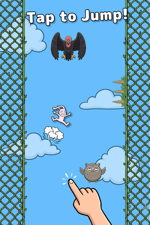 Wall Jump Bunny: Climb & Hop Screenshot 0