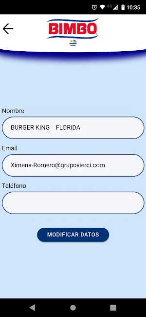 Bimbo FastFood Uruguay Screenshot 2