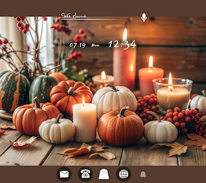 Candles of Harvest Theme +HOME Screenshot 0