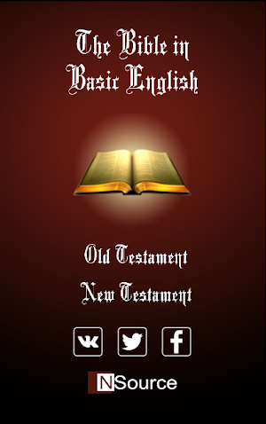 The Bible in Basic English Screenshot 0