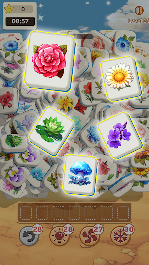 Kawaii Flower Match Screenshot 2