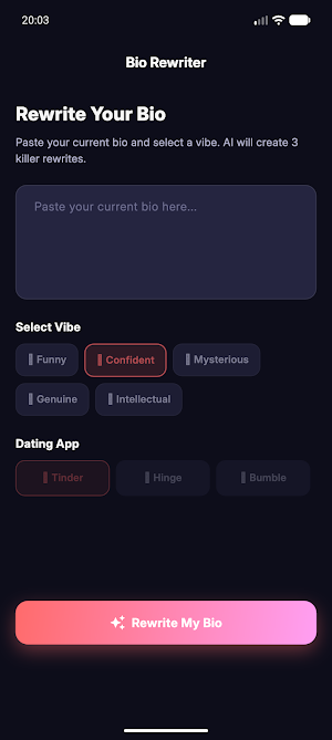 AmoreAI - AI Dating Coach Screenshot 1
