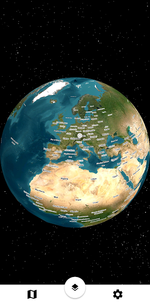 Globe Map - 3D Earth Screenshot 0