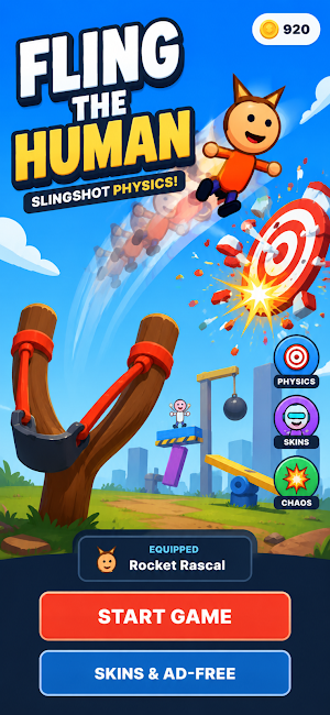 Fling the Human: Slingshot Screenshot 0