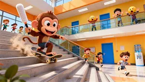 Monkey Prankster School Life Screenshot 3