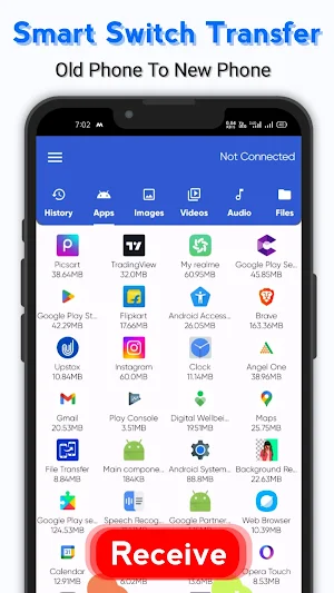 Smart Switch - Transfer Data Screenshot 3