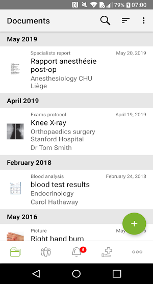 Andaman7 - Your Personal Health Record Screenshot 3