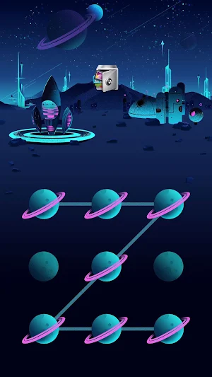 AppLock Theme Interstellar Screenshot 0