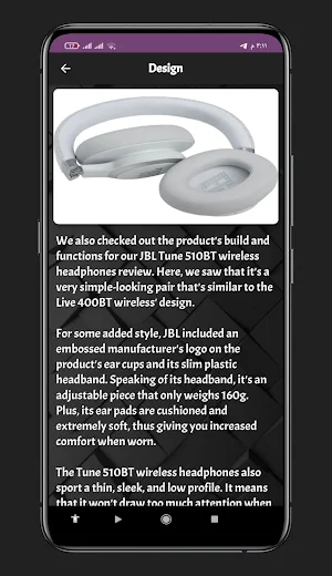 JBL Tune 510BT Guide Screenshot 3