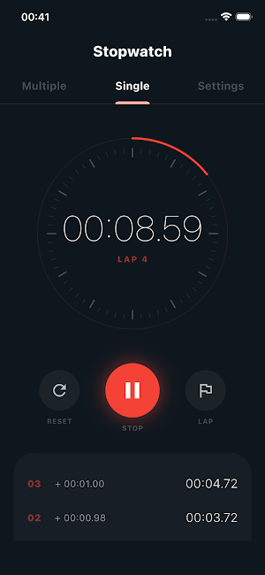 Stopwatch Screenshot 1