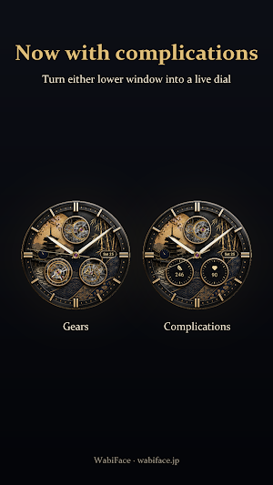 Kyoto Gear Japanese Watch Face Screenshot 2