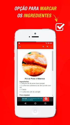 Receitas de Filés de Peixes Screenshot 1