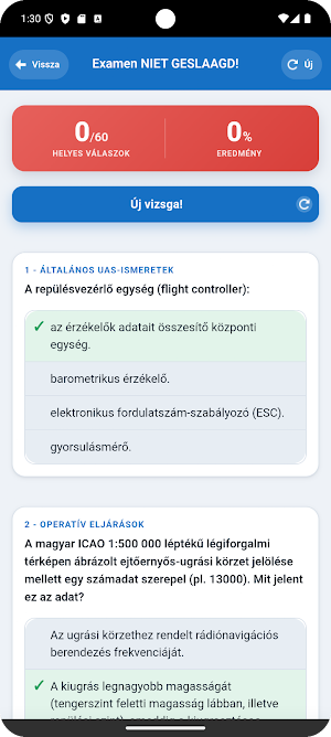 STS Drón Speciális Kategória Screenshot 3