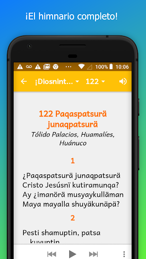 South Conchucos Quechua Hymnbook Screenshot 2