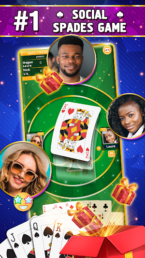 VIP Spades - Online Card Game Screenshot 0