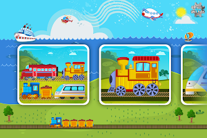 Trains Jigsaw Puzzles for Kids Screenshot 0