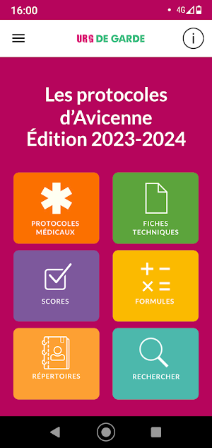 Urg' de garde 2023-2024 Screenshot 1