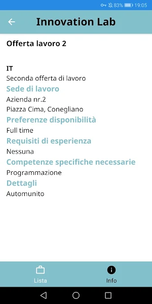 Digiti@mo.OfferteLavoro Screenshot 2