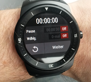 Interval Timer For Wear OS (Android Wear) Screenshot 0