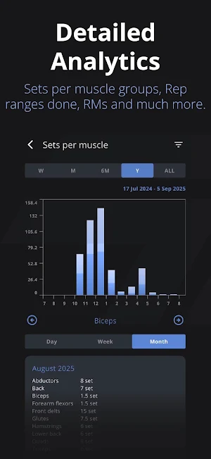 TrainLog Workout Tracker Screenshot 2