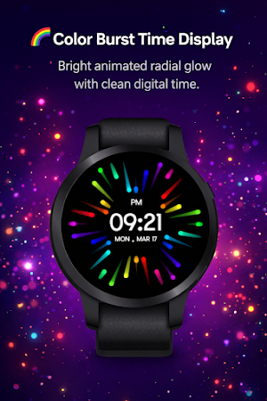 Rainbow Color Animated WF Screenshot 0