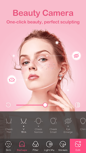 Camera BeautyFace - Bling Cam Screenshot 0