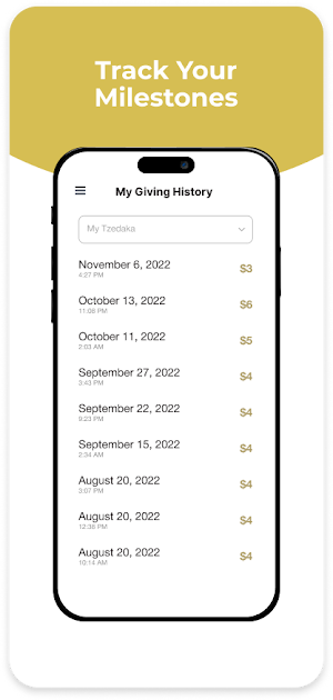 WIZO Tzedakah App Screenshot 2