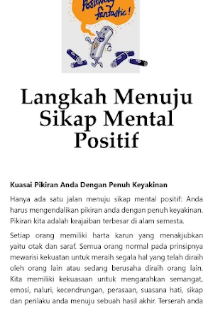 Dahsyatnya Berpikir Positif Screenshot 3