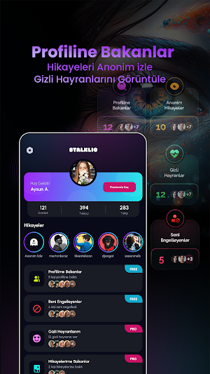 Stalklio - Takipçi Analizi Screenshot 1