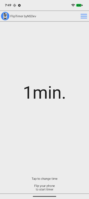FlipTimer byNSDev Screenshot 1