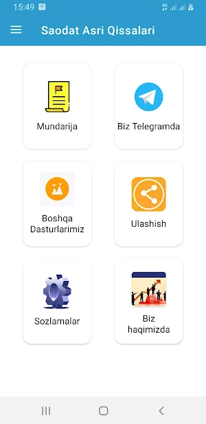 Saodat Asri Qissalari To'liq Screenshot 1
