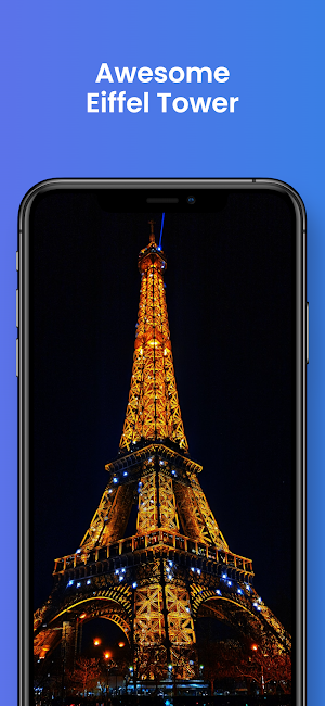 Paris Eiffel Tower Background Screenshot 3
