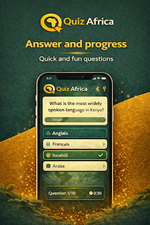 Quiz Afrique Screenshot 3