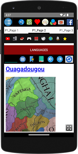 Map of Burkina Faso Screenshot 2
