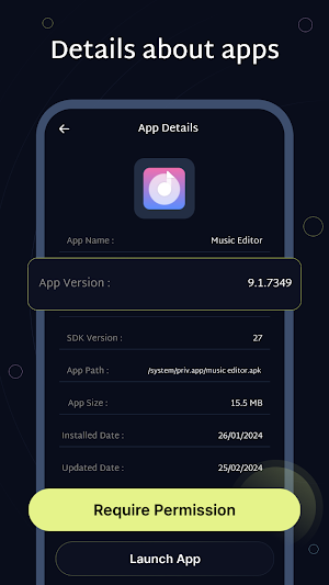 App Info: Store Info Screenshot 3