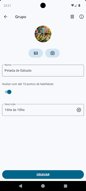 Sorteia Times Equilibrados Screenshot 1