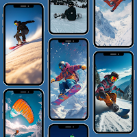 Snowboard Wallpaper 4K