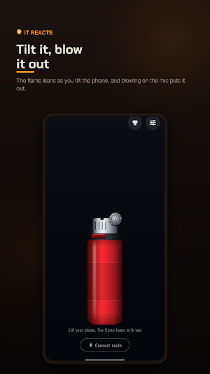 Lighter Simulator App Screenshot 1