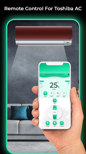 Remote Control For Toshiba AC Screenshot 1