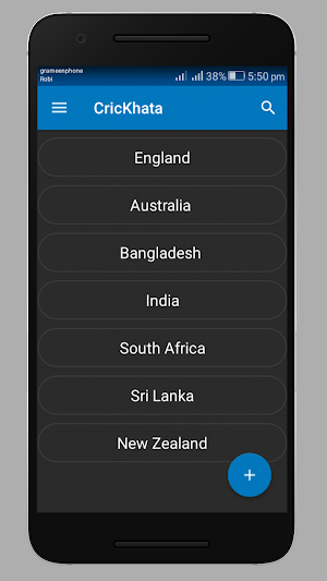 CricKhata - Cricket score savi Screenshot 0