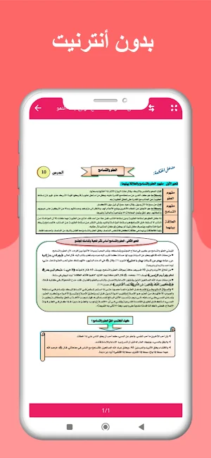 ملخصات دروس ت.الإسلامية 1باك Screenshot 2