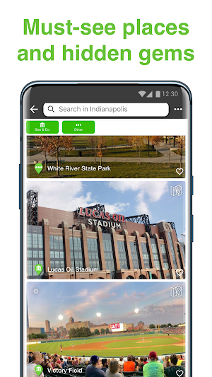 Indianapolis SmartGuide - Audio Guide & Maps Screenshot 2