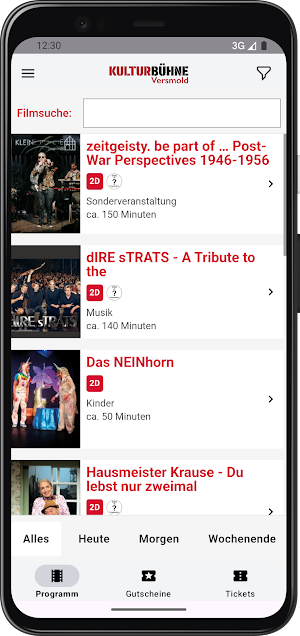 Kulturbühne Versmold Screenshot 2