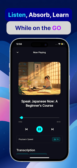 LingoFM: Learn Japanese Screenshot 1