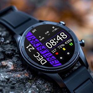 Key WF54 Digital Watch Face Screenshot 0