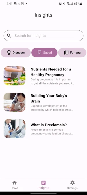 Adot - Pregnancy App Screenshot 2