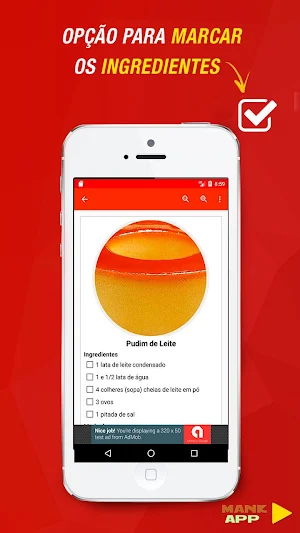 Receitas de Pudim Screenshot 2