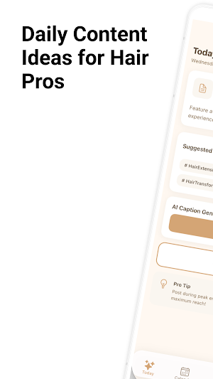 Content Calendar for Hair Pros Screenshot 0