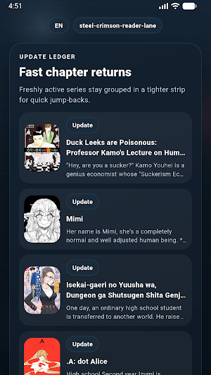 MangaK: Manga Reader Screenshot 2