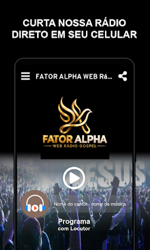 Fator Alpha web rádio Screenshot 0